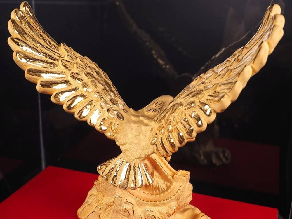 置物 銅 コッパー 金 純金