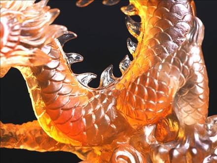 五本爪 クリスタルガラス 龍 ドラゴンボール