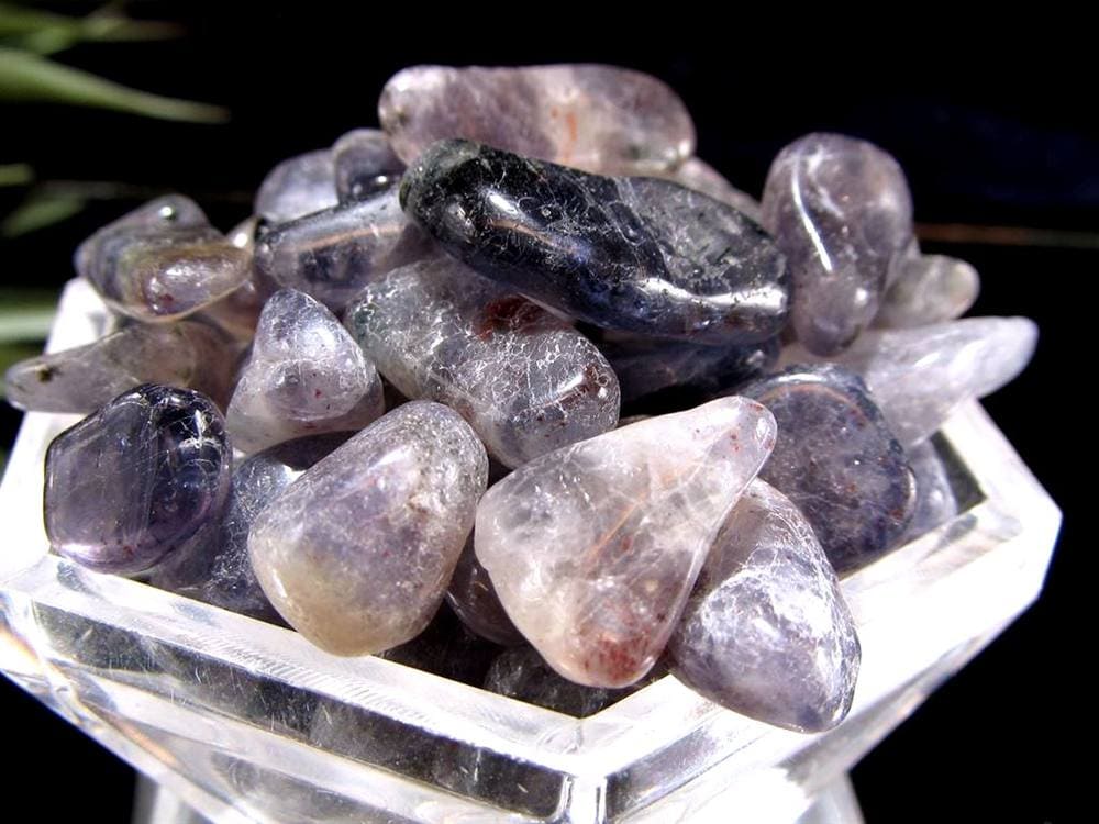 さざれ アイオライト 菫青石 天然石 パワーストーン