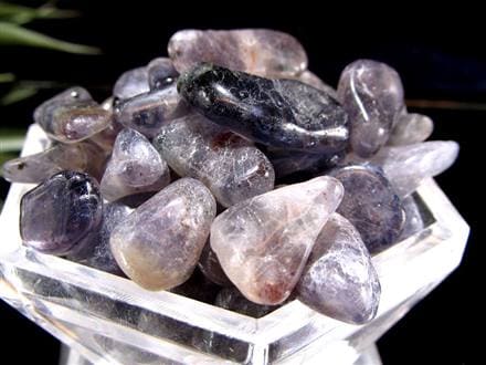 さざれ アイオライト 菫青石 天然石 パワーストーン