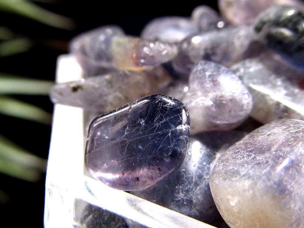 さざれ アイオライト 菫青石 天然石 パワーストーン