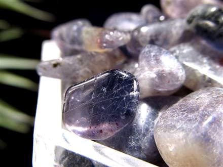 さざれ アイオライト 菫青石 天然石 パワーストーン