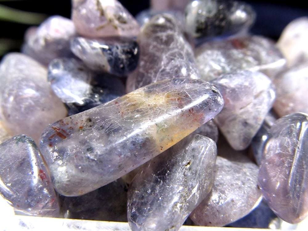 さざれ アイオライト 菫青石 天然石 パワーストーン