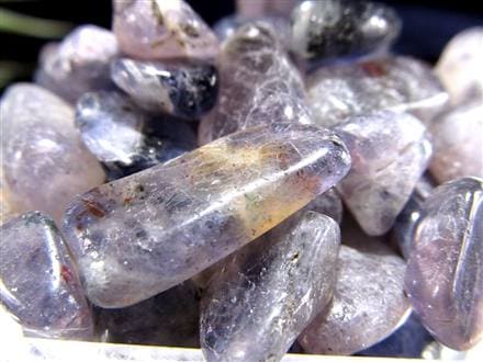 さざれ アイオライト 菫青石 天然石 パワーストーン