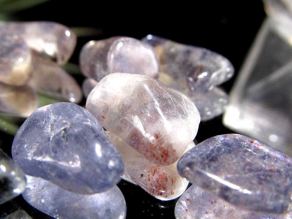 さざれ アイオライト 菫青石 天然石 パワーストーン