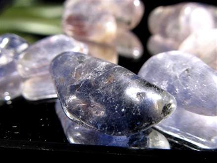 さざれ アイオライト 菫青石 天然石 パワーストーン