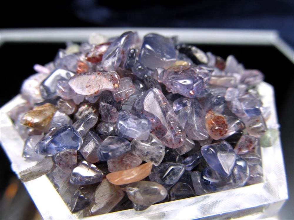 アイオライト 菫青石 サザレ石 天然石 パワーストーン