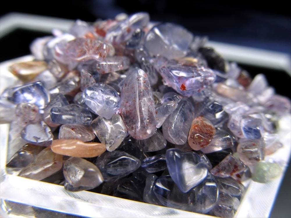 アイオライト 菫青石 サザレ石 天然石 パワーストーン