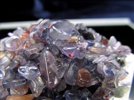 アイオライト 菫青石 サザレ石 天然石 パワーストーン