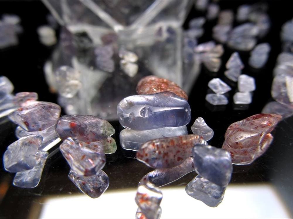 アイオライト 菫青石 サザレ石 天然石 パワーストーン