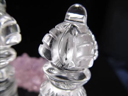 クリスタル 法具 ペンダントトップ ガンター 金剛鈴