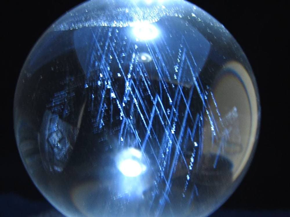 水晶 クォーツ 丸玉 スフィア 置物