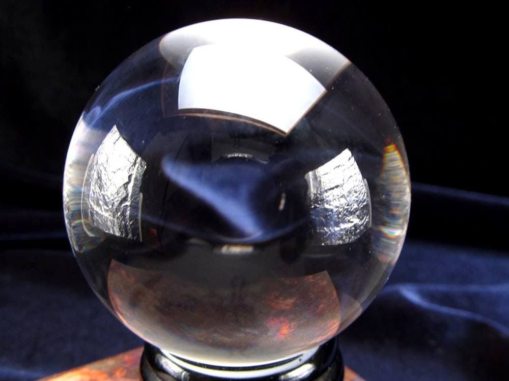 水晶 クォーツ 丸玉 スフィア 置物