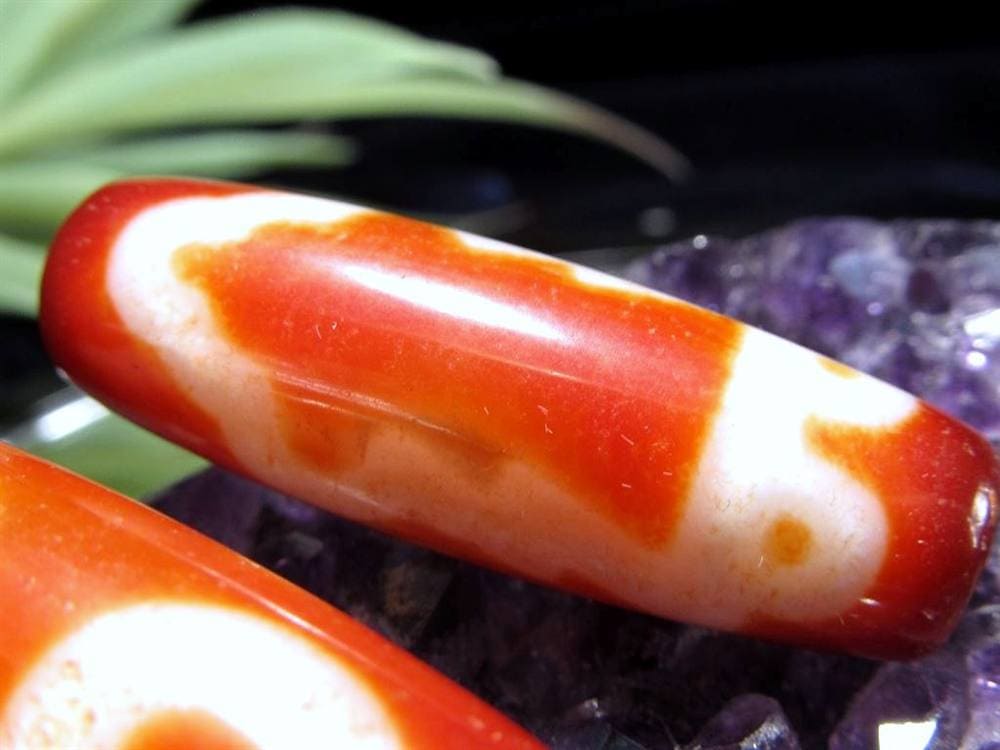 紅天珠 メノウ 赤瑪瑙 アゲート