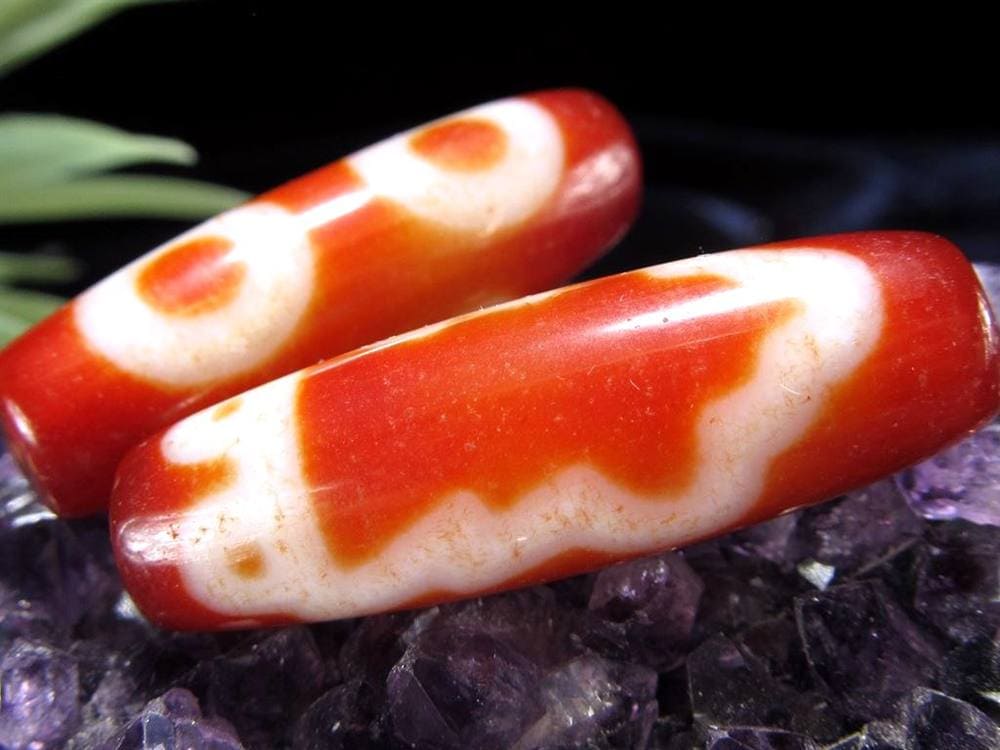 紅天珠 メノウ 赤瑪瑙 アゲート