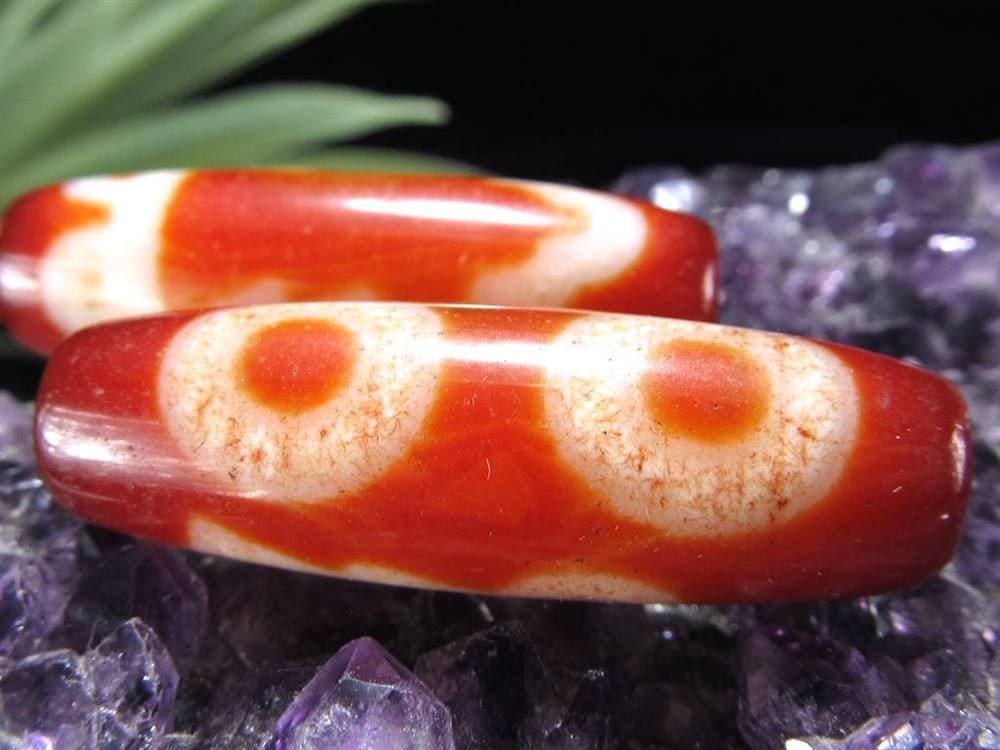 紅天珠 メノウ 赤瑪瑙 アゲート