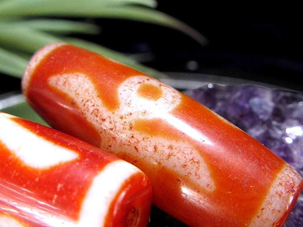 紅天珠 メノウ 赤瑪瑙 アゲート