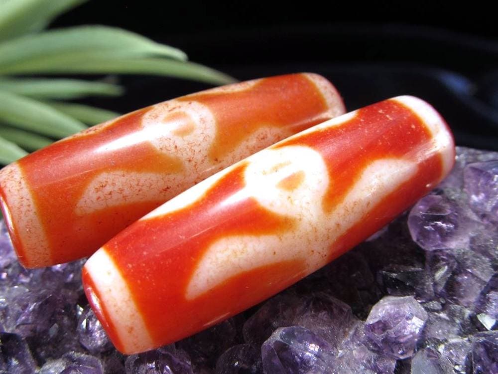 紅天珠 メノウ 赤瑪瑙 アゲート