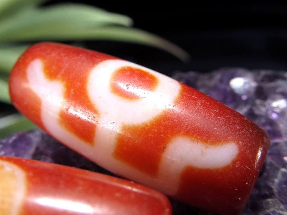 紅天珠 メノウ 赤瑪瑙 アゲート