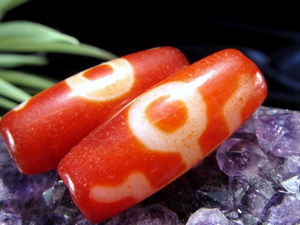 紅天珠 メノウ 赤瑪瑙 アゲート