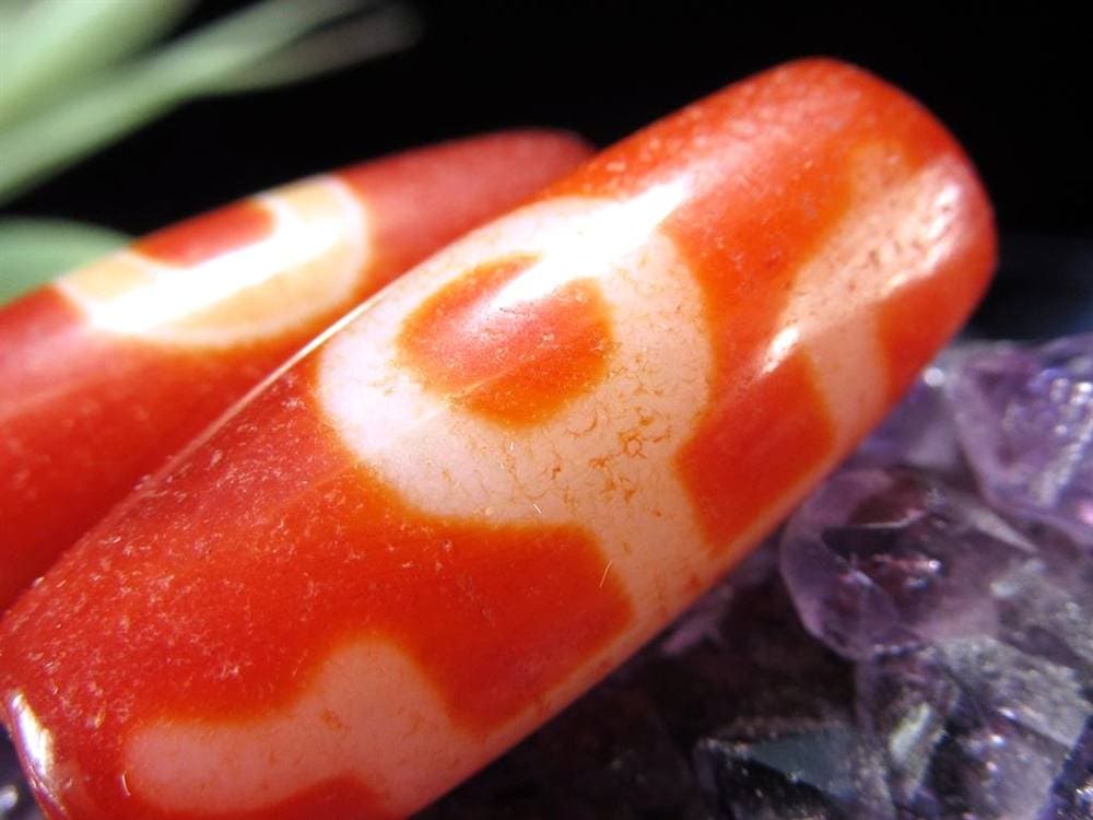 紅天珠 メノウ 赤瑪瑙 アゲート