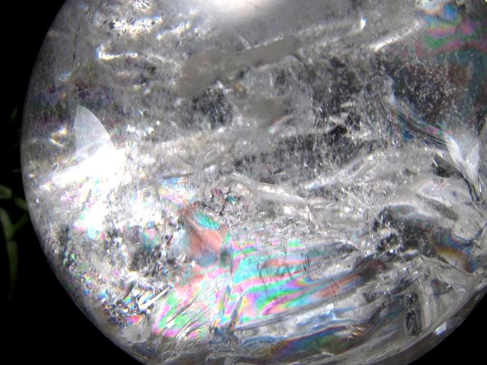 水晶 クリスタル 丸玉 スフィア アイリス