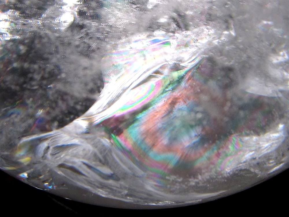 水晶 クリスタル 丸玉 スフィア アイリス
