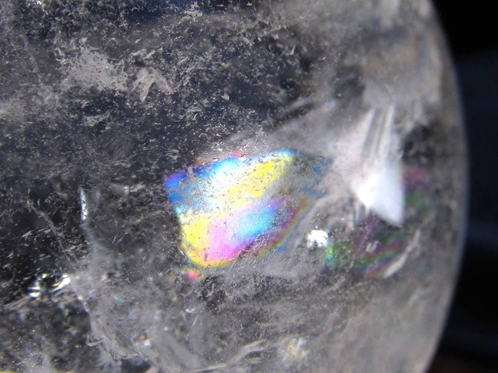 水晶 クリスタル 丸玉 スフィア アイリス