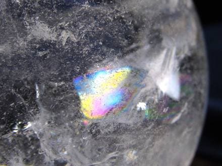 水晶 クリスタル 丸玉 スフィア アイリス