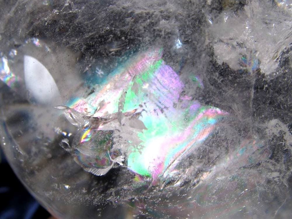 水晶 クリスタル 丸玉 スフィア アイリス