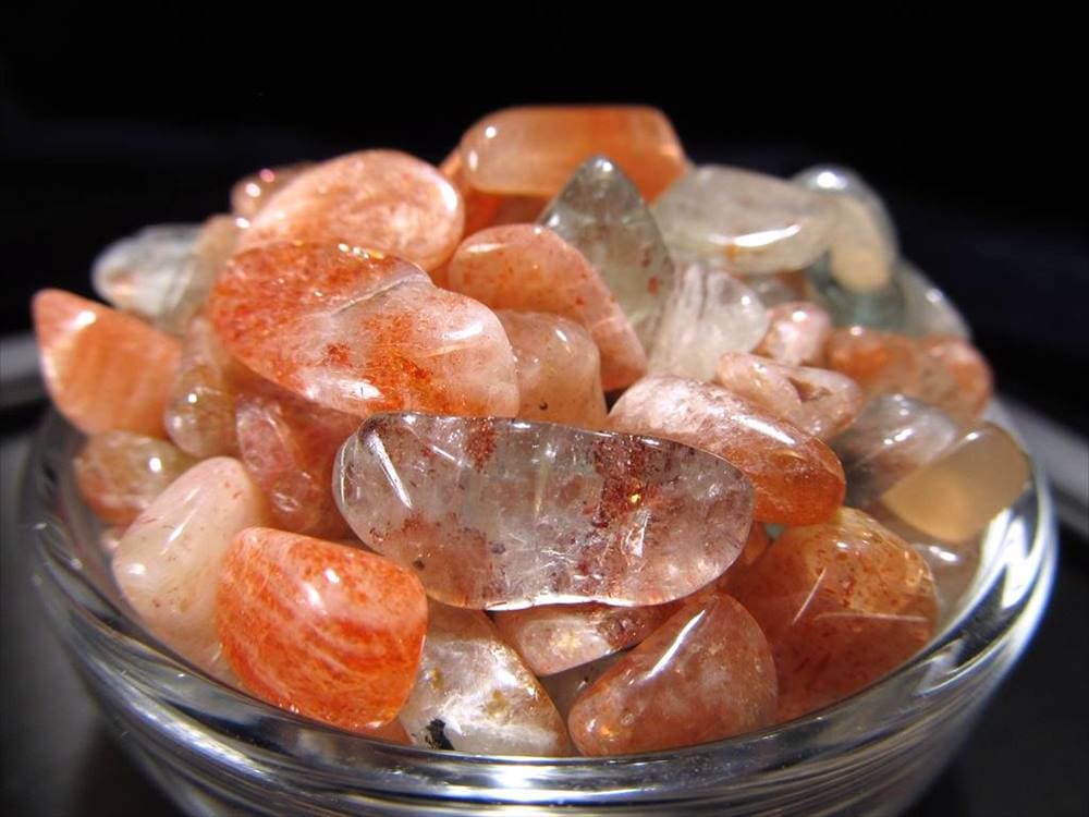 細石 チップ ちっぷ 天然石 サンストーン