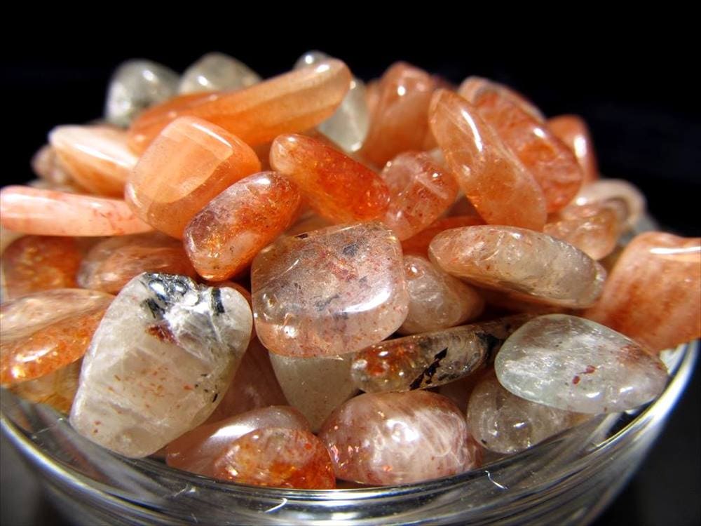 細石 チップ ちっぷ 天然石 サンストーン