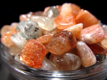 細石 チップ ちっぷ 天然石 サンストーン