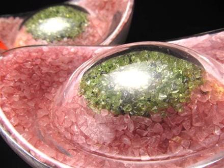 水晶 元宝 元寶 さざれ 風水 ペリドット ローズクォーツ シトリン モリオン