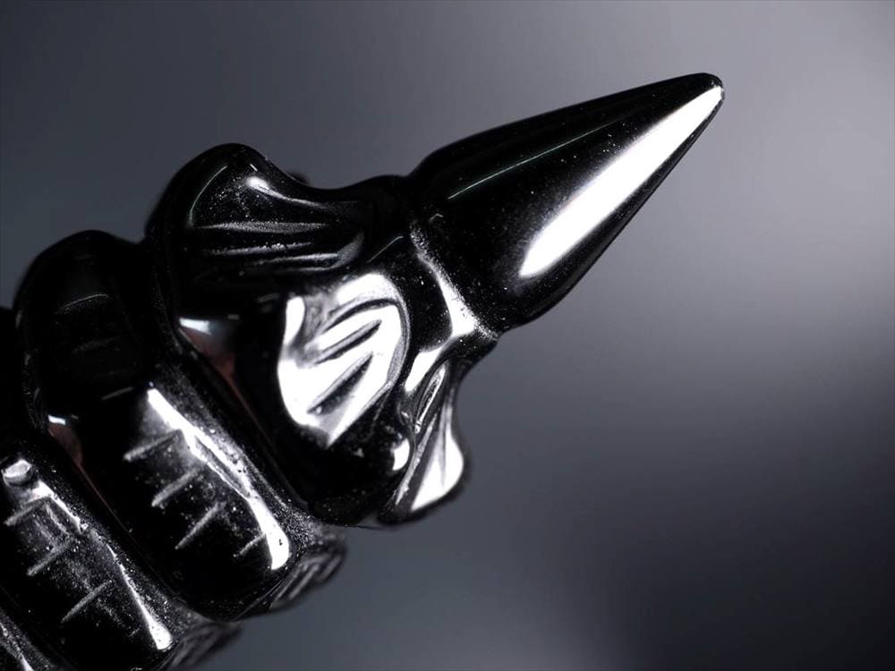 学業 文昌塔  オブシディアン 置物 風水アイテム