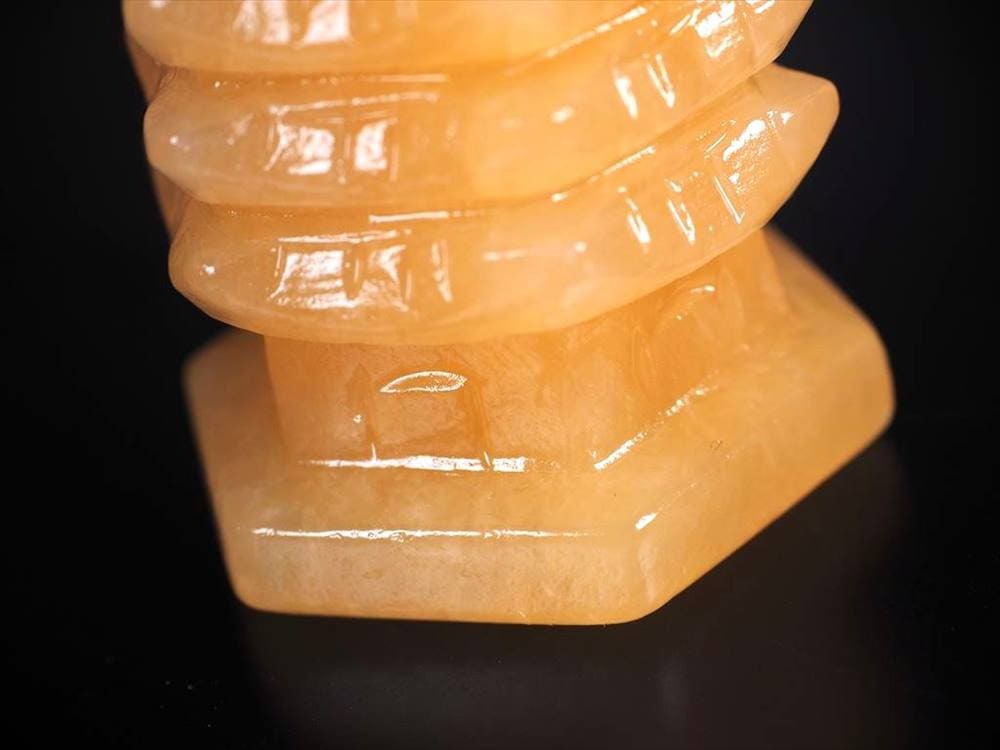 学業 文昌塔  アラゴナイト 置物 風水アイテム