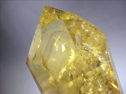 シトリン ポイント 置物 大 虹