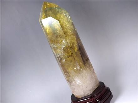 シトリン ポイント 置物 大 虹