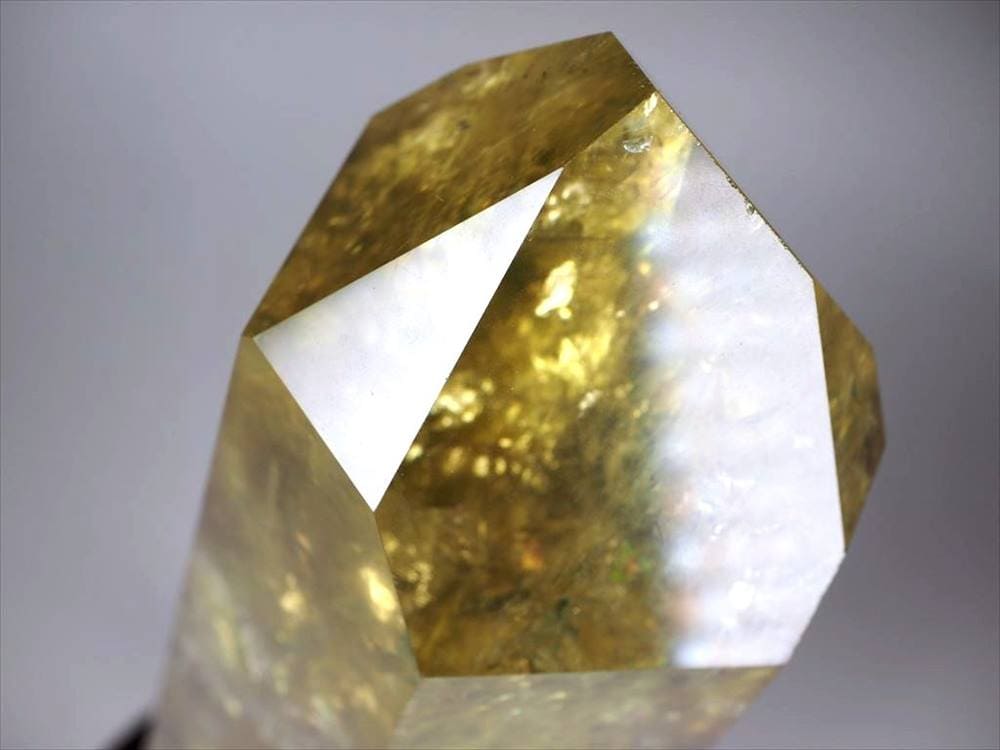 シトリン ポイント 置物 大 虹