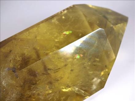 シトリン ポイント 置物 大 虹