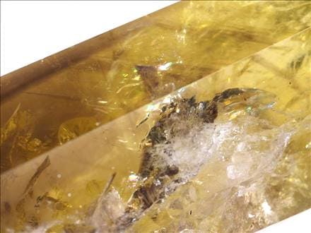 シトリン ポイント 置物 大 虹