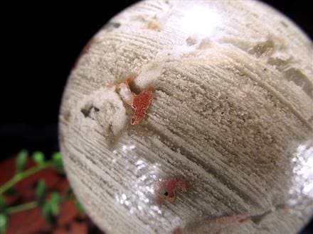 千層 ガーデンファントム クォーツ 丸玉 置物