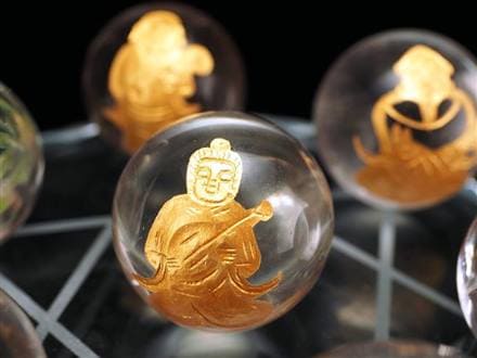 水晶 丸玉 七福神 七星陣 六芒星