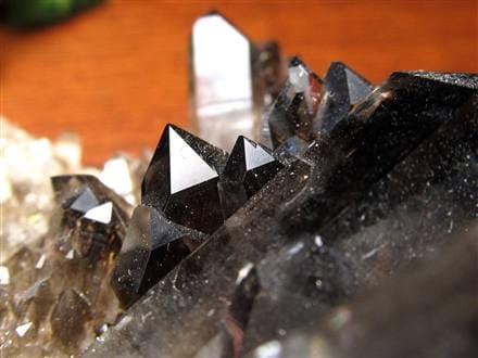 モリオン 黒水晶 厄除け クラスター アーカンソー 原石
