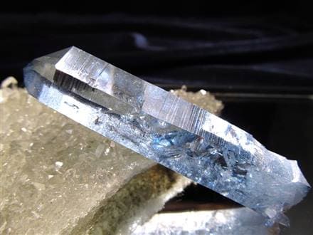 オーラクォーツ 水晶クラスター アーカンソー産水晶 アーカンソー 蒸着水晶
