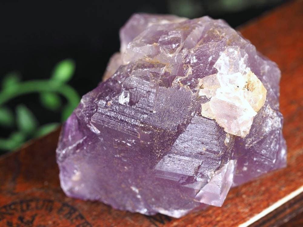 ★限定入荷!!★既に鉱山閉山★美麗ファントム★美しいカラーゾーニング★神秘的な色合い★1点物★パープルフローライト【蛍石】結晶原石★【アメリカ