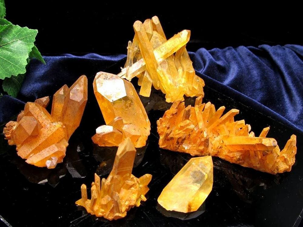 水晶 オーラフレイム ゴールデンヒーラー ポイント