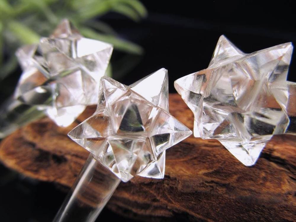 スピリチュアルグッズ アステロイド クリスタル 五芒星 水晶