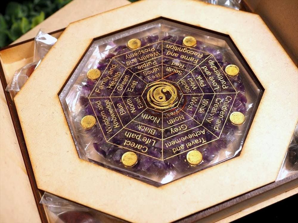7チャクラ 梵字 太極陰陽八卦 オルゴナイト スピリチュアル