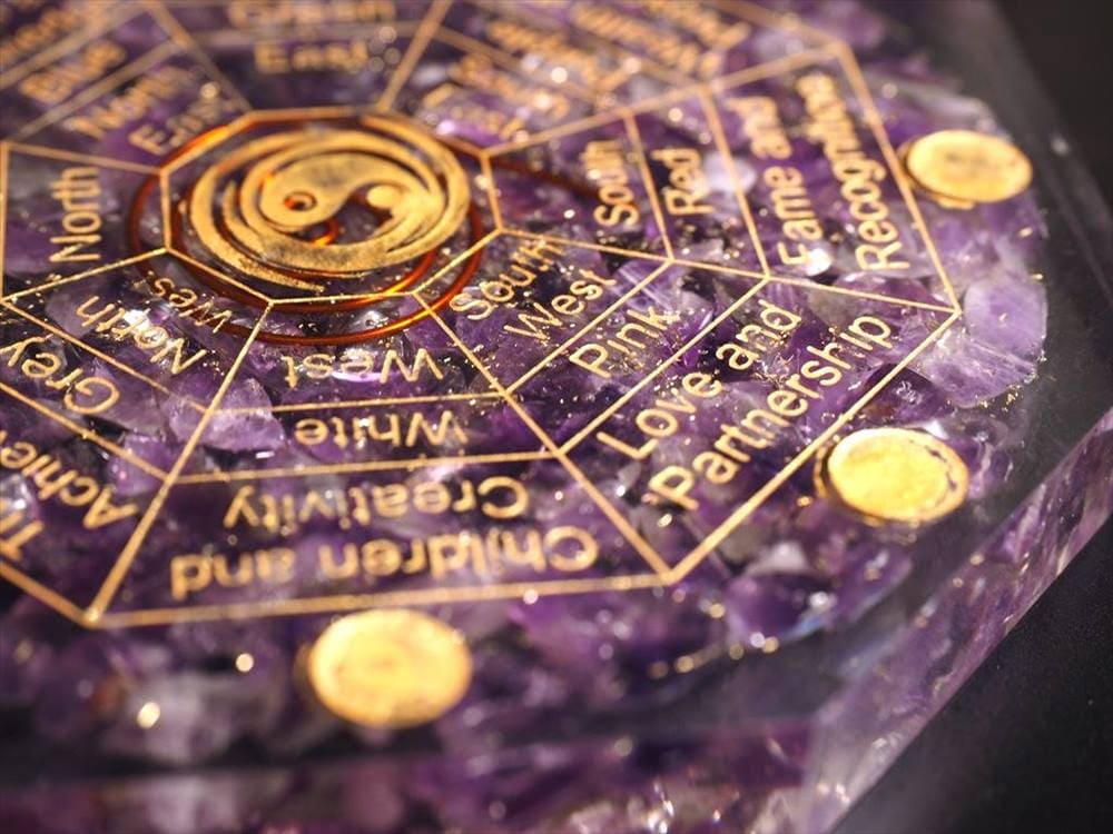 7チャクラ 梵字 太極陰陽八卦 オルゴナイト スピリチュアル